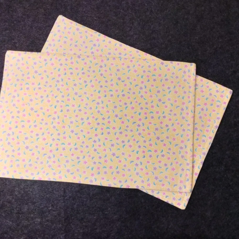 NEW Moon and Stars Cotton Placemats (Set of 2)
